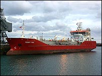 Vedrey Tora in St Sampson's Harbour