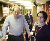 James Naughtie, Miranda Holt and Leala Padmanabhan