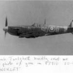 Spitfire P7916 piloted by Johnny Johnson.