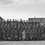 This large Group of Hilda's Unit was taken on one of Queen Mary's visits, sometime in 1944.