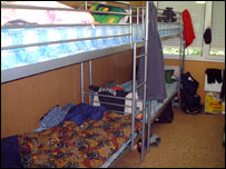 Bunk beds for migrant workers