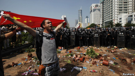 中国反日游行