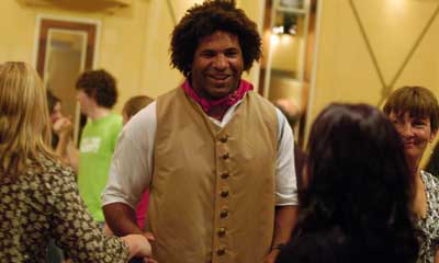 Colin takes to the dance floor