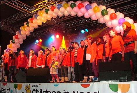 Children in Need Party in Birmingham