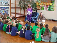 Teri and Mike Greene storytelling