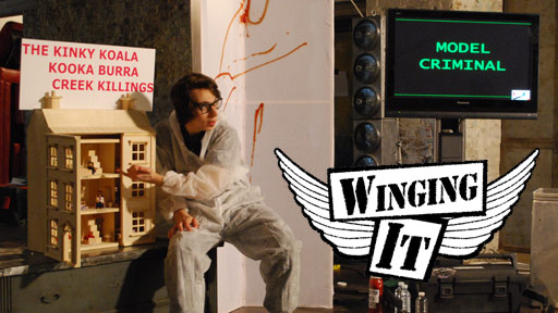 Tom Deacon in an episode of Winging It in which he appears as the youngest member of MI5