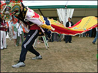 Chinese Dragon Dancers