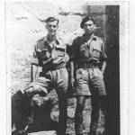 Bernard and Harry in India, 1945