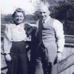 Aunt Lena & Uncle John who was the subject of the telegram briefly in the navy.
