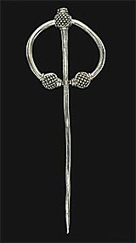 Photo of silver brooch