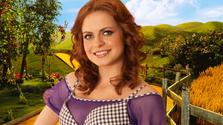 Sophie Evans in BBC One entertainment show Over The Rainbow