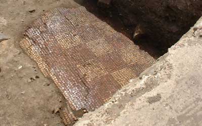 mosaic floor