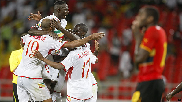 Mali celebrate