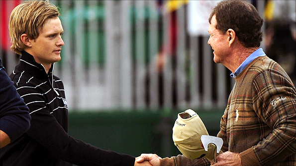 Tom Lewis and Tom Watson