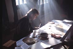 Michael Wood searching for Shakespeare in his 4 part series on BBC2