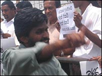 Media protest