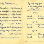 Inside the programme for Behold the Dawn.