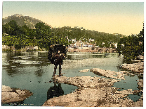 [General view, Llangollen, Wales] (LOC)
