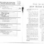 Instructions on how to use your ration book