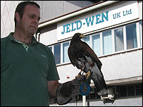 Nick Robertson with Willow