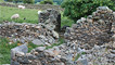 The ruins of Huw Tom's old family home