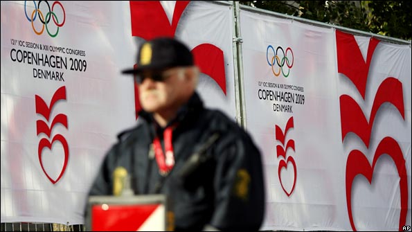Security guard in Copenhagen
