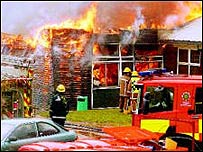 Fire at Pingle School