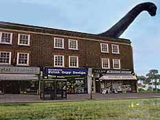 Dinosaur in Dorking