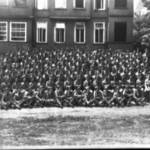 250 Battery 84th (Sussex) Medium Regiment, RA, Braunlage,Germany late 1945. My father is in the middle of the second row from the front.