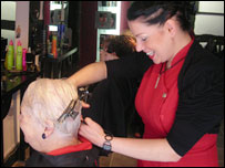 Business is booming at Scizzor Sisters in Oswestry