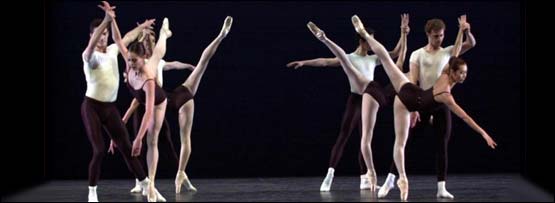 Contemporary dancers