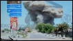 Explosão em Peshawar (imagem de TV)
