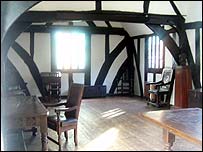 Inside the Guildhall