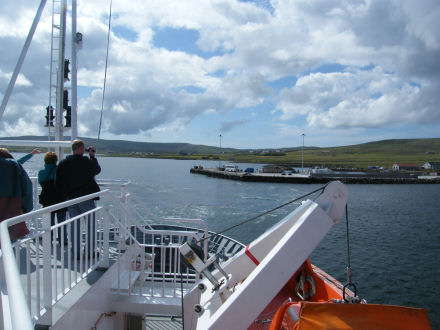 Leaving Baltasound