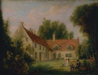 The Rectory at Burnham Thorpe, Norfolk, where Nelson was born