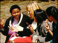 girls in the park