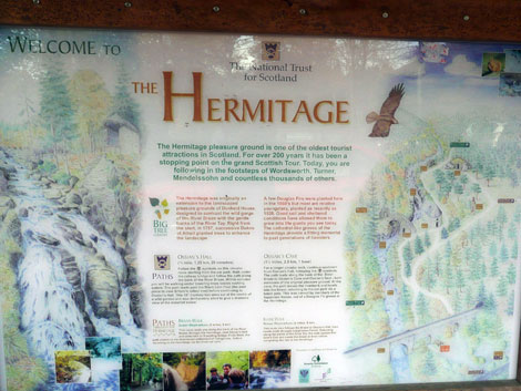 Hermitage sign