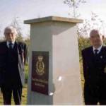 Alex Whitelock at RAMC Memorial Arboretum in Staffordshire, 2003