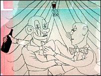 Artwork by Colin Self for Norwich Fringe '06