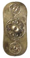 The Battersea Shield, crafted bronze