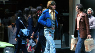 Kings Road, Chelsea, in the 1970s