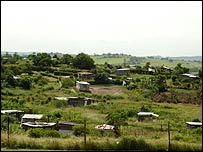 Homes of some of the pupils from Nonhlevu Secondary school