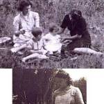 Mrs Read, Johnnie, Susan and Mary.