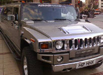 Guess who's in the stretch Hummer ... Rampage!