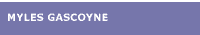 Myles Gascoyne