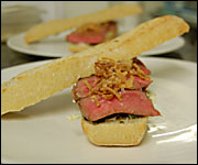 Rustic Ruby sandwich