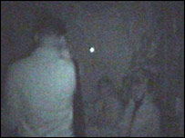 Bob captures a light anomaly.