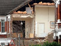 Tornado damage