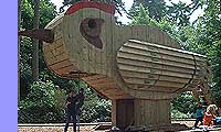 giant woodpecker. 