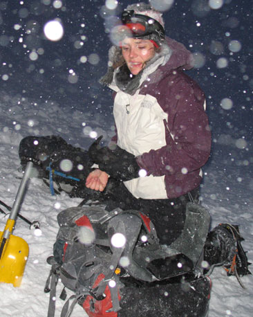 Helen looking uncomfortable